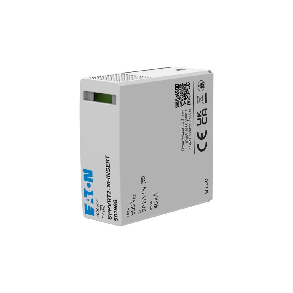 EATON - EAOEP-501968 SPPVRT2-10-INSERT SPD T2 1000VDC CART