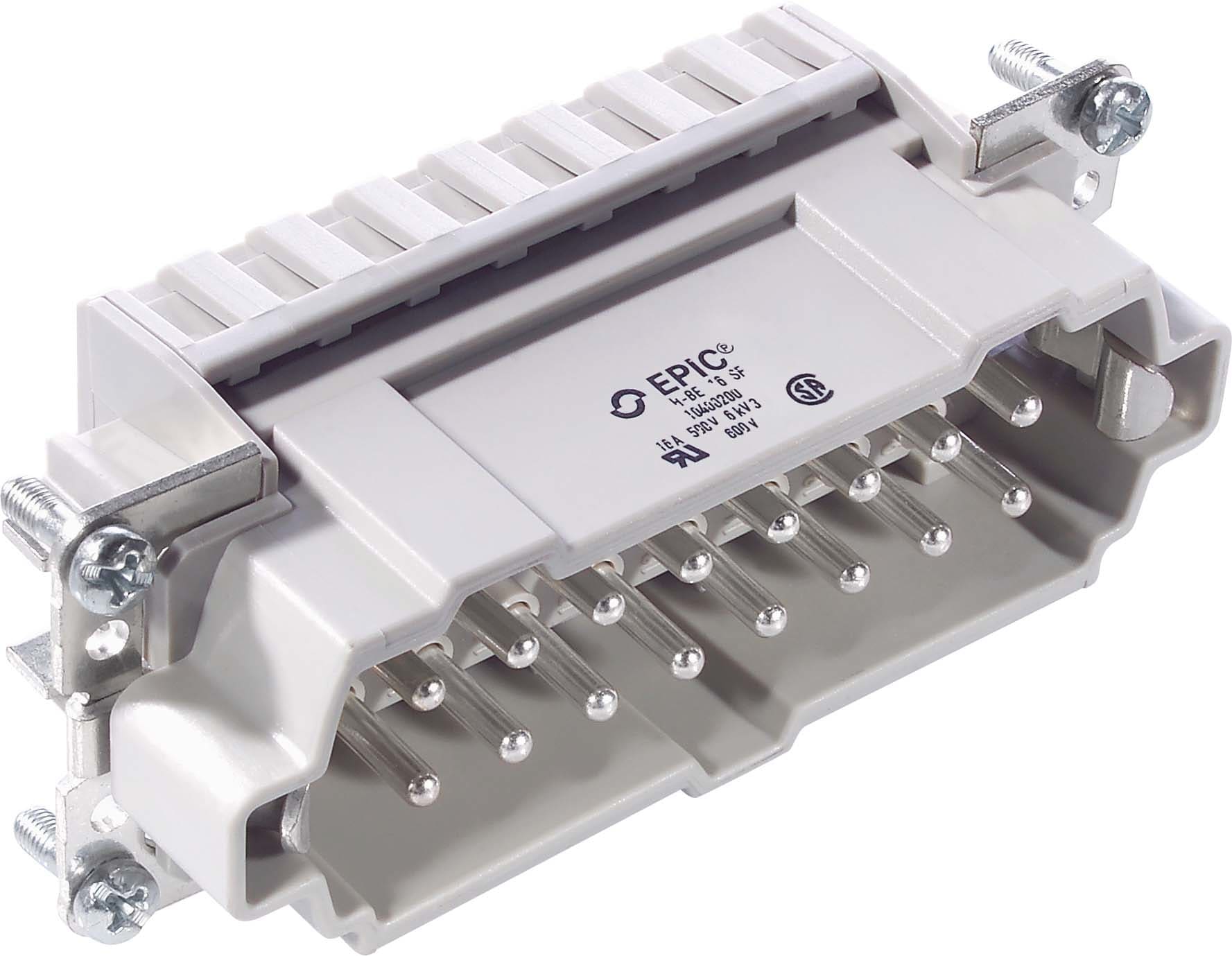 LAPP ITALIA SRL - LPP10400200 H-BE 16 SF MALE INSERT W. CLAMP SPRING