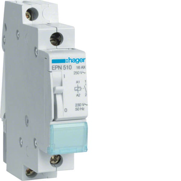 HAGER - HAGEPN510 RELE PASSO-PASSO 16A 230V 1NA 1M