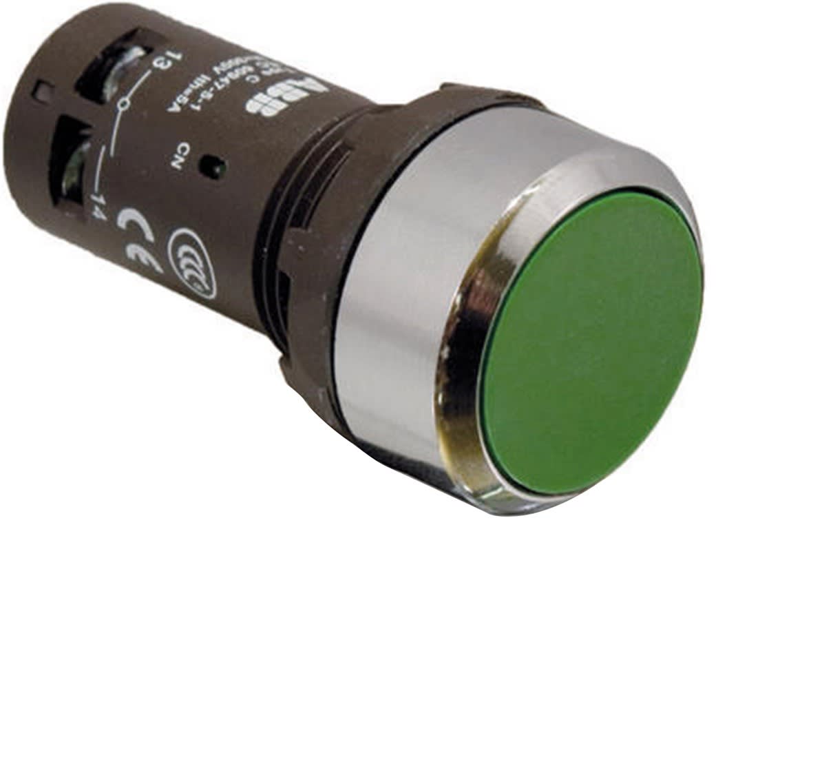 ABB SPA - ABBER 047 1 CP1-30B-20 PULS.INST.NERO GHIERA MET.2NA