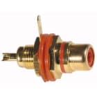 ELCART DISTRIBUTION - ERT040204400 PRESA PANNELLO RCA DORATA