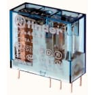 ELCART DISTRIBUTION - ERT040758600 RELE MINIAT. 2 SC. 12 V CC 8 A