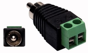 ELCART DISTRIBUTION - ERT043005000 ADATTATORE DC PLUG FOR VIDEOSORV.