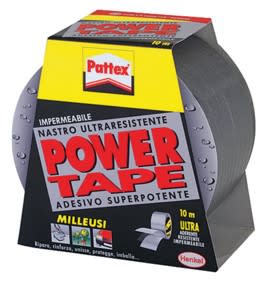 ELCART DISTRIBUTION - ERT070426100 NASTRO POWER TAPE NERO 50MMX10M