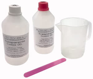 ELCART DISTRIBUTION - ERT070471000 SILICONE BICOMP.355IN GEL 2X500ML