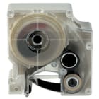 ELCART DISTRIBUTION - ERT070814000 NASTRO PER DYMO 12X7MM NERO/TRASP
