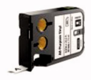 ELCART DISTRIBUTION - ERT070872700 NASTRO VINYL 24MM NERO SU BIANCO