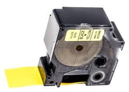 ELCART DISTRIBUTION - ERT079803300 NASTRO PER DYMO 24X7MM NERO/GIALL