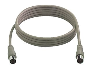 ELCART DISTRIBUTION - ERT120100000 CAVO ANTEN.TV SP9,5MM-SP9,5MM 2MT