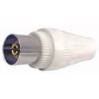 ELCART DISTRIBUTION - ERT120155000 PRESA VOLANTE TV A VITE BIANCA