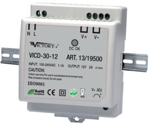 ELCART DISTRIBUTION - ERT131950200 ALIM. SWITCH. DIN 30W 24V 1 OUT