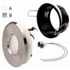 ELCART DISTRIBUTION - ERT190696000 GHIERATONDA IP44 BIANCA+GU5,3 CON