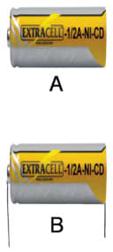 ELCART DISTRIBUTION - ERT300026400 NI-CD BAT.1/2A 1.2V 700MA S.TERM