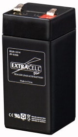 ELCART DISTRIBUTION - ERT300502500 BATTERIA RIC.PIOMBO 4V 4,5 AH