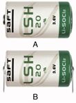 ELCART DISTRIBUTION - ERT302930000 PILA LITIO SAFT D LSH20 3,6V