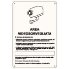 ELCART DISTRIBUTION - ERT352071500 CARTELLO AREA VIDEOSORVEGLIATA