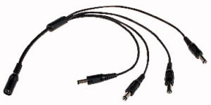 ELCART DISTRIBUTION - ERT370713000 CAVO ALIMENTAZIONE 4VIE PER CCTV