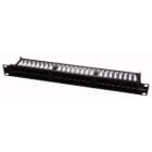 ELCART DISTRIBUTION - ERT404864000 PANNELLO PATCH 24 POSTI RJ45 NERO