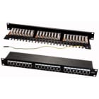 ELCART DISTRIBUTION - ERT404865200 PANNELLO PATCH 24 POSTI RJ45 NERO
