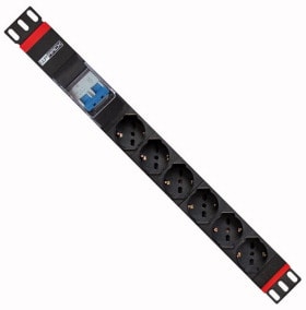 ELCART DISTRIBUTION - ERT404869000 MULTIPRESA RACK 6 POSTI MT SP ITA