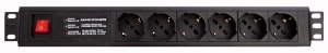 ELCART DISTRIBUTION - ERT404869600 MULTIPRESA RACK 12P MT SP SCHUKO