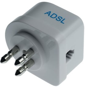 ELCART DISTRIBUTION - ERT406399800 ADATTATORE ADSL FAX MODEM