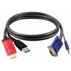 ELCART DISTRIBUTION - ERT421130300 CAVO HDMI-A M./VGA M 3,0MT AUDIO
