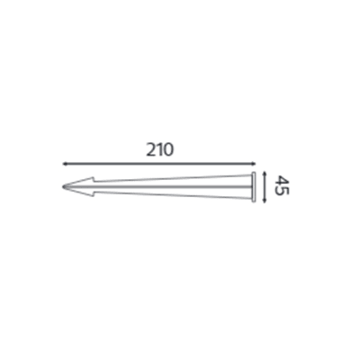BOBOLI IN LUCE SRL - BBXAL2FS COLIBRI - PICCHETTO