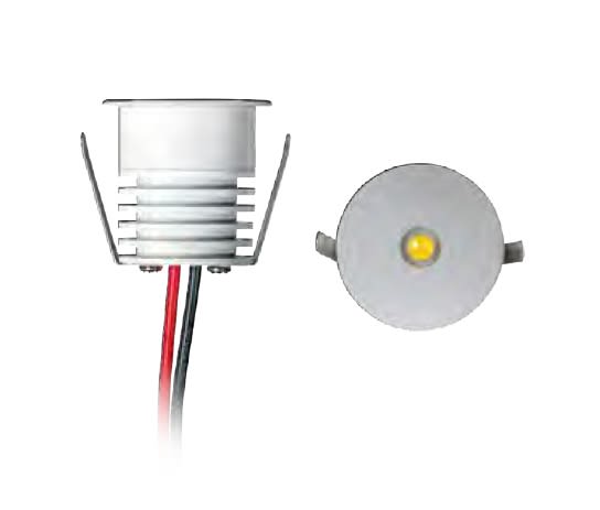 BOBOLI IN LUCE SRL - BBXDL1X1RGB PETIT 0,4W 12VDC ALLUM.SATIN. RGB