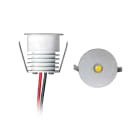 BOBOLI IN LUCE SRL - BBXDL1X1N PETIT 2W 12VDC ALLUM.SATIN.TONDO 4000K