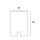 BOBOLI IN LUCE SRL - BBXOLP CONTROCASSA PER OLAR GU10