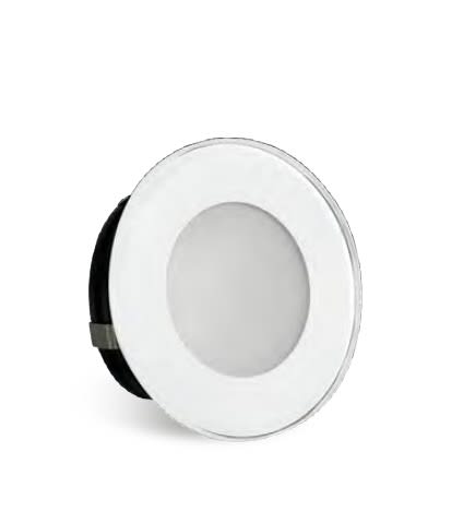 BOBOLI IN LUCE SRL - BBXSPS12N VITRUM TONDO SMERIGL. IP67 13W 12V 4000K