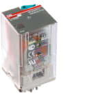 ABB SPA - ABBER 646 0 CR-U230AC2L AL.230VAC 2 C/O 250V/10A LED