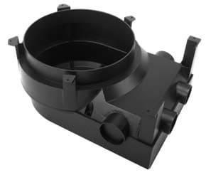 ESSE-CI SRL - ESC38AABCL HALL LED IP65 LARGE BOX INCASSO SU CALCE