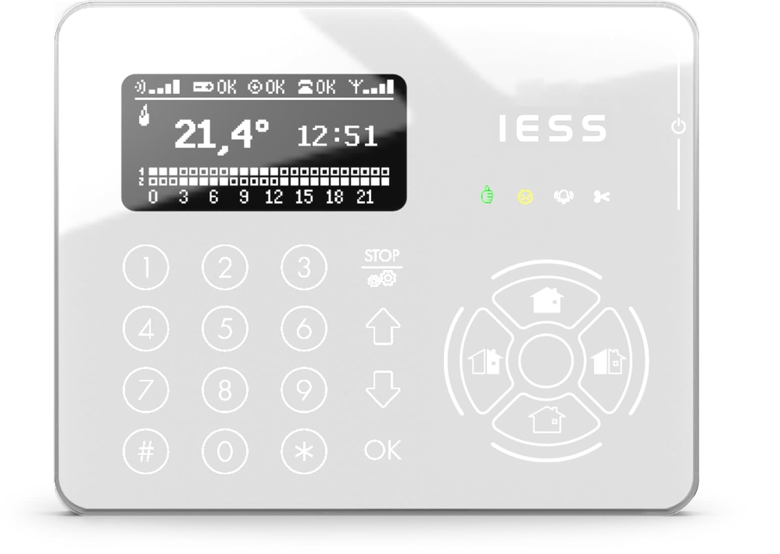 IESS SRL - EAAESTRATD TASTIERA COMANDO I-TRADE TOUCH PAD CAPSE