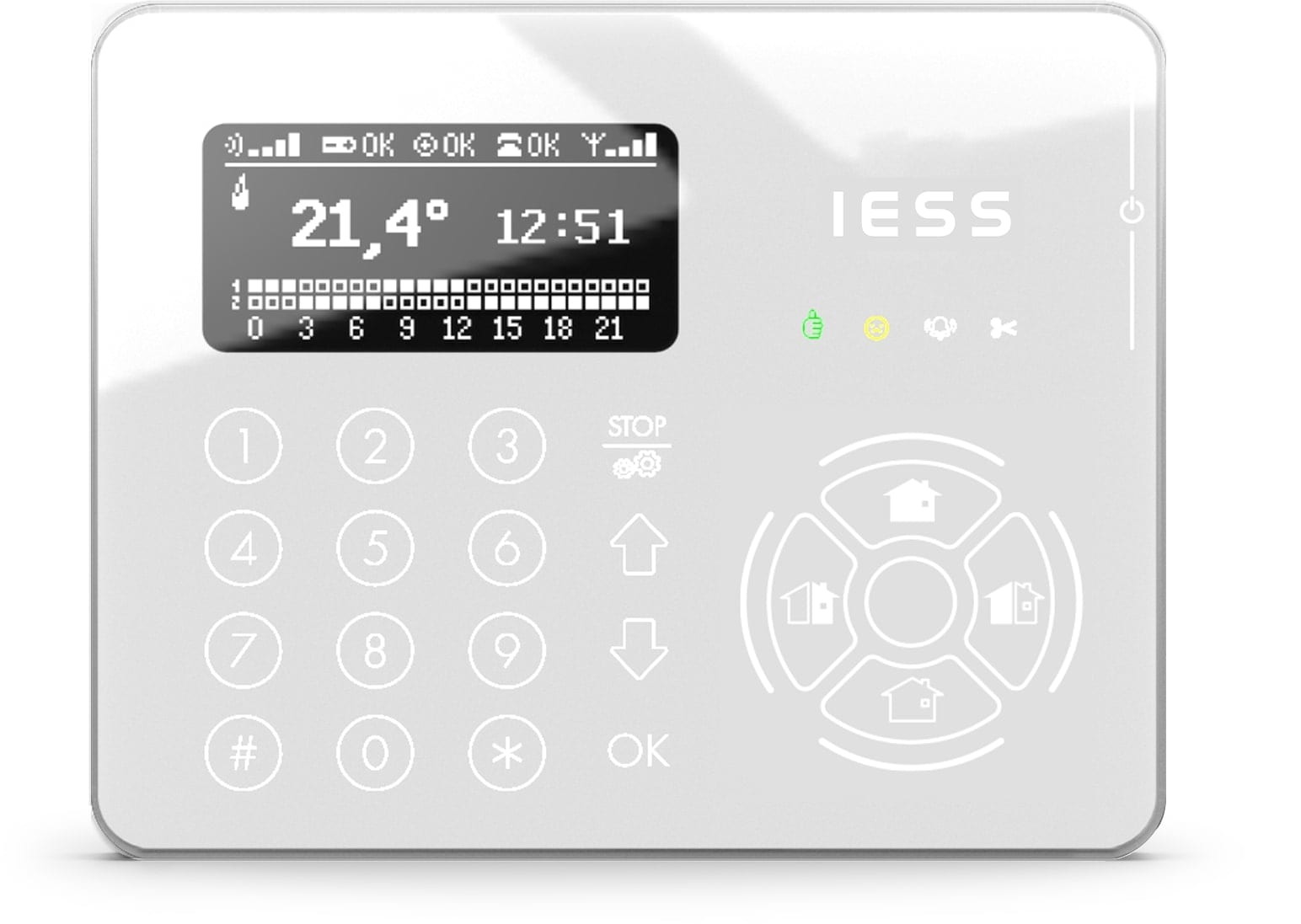 IESS SRL - EAAESTRATD TASTIERA TOUCH CAPSENSE RADIO I-TRADE