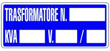 CABUR SRL - CBRETFX115 CONF. 5PZ TAR.F. TRASFORMATORE N. KVA.