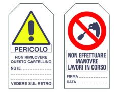 CABUR SRL - CBRETPVC100 CONF. 30PZ ET.F.BIFA.NN EFF.MANOV.148X70