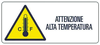 CABUR SRL - CBRETVIN154 CONF. 90PZ ET.ATT.NE ALTA TEMP. 70X30MM