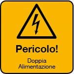 CABUR SRL - CBRETVIN166 CONF. 10PZ PERICOLO!DOPP.ALIMENT.120X120