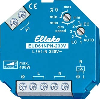 ELTAKO - EAK61100802 Dimmer universale Power MOSFET fino a 400 W