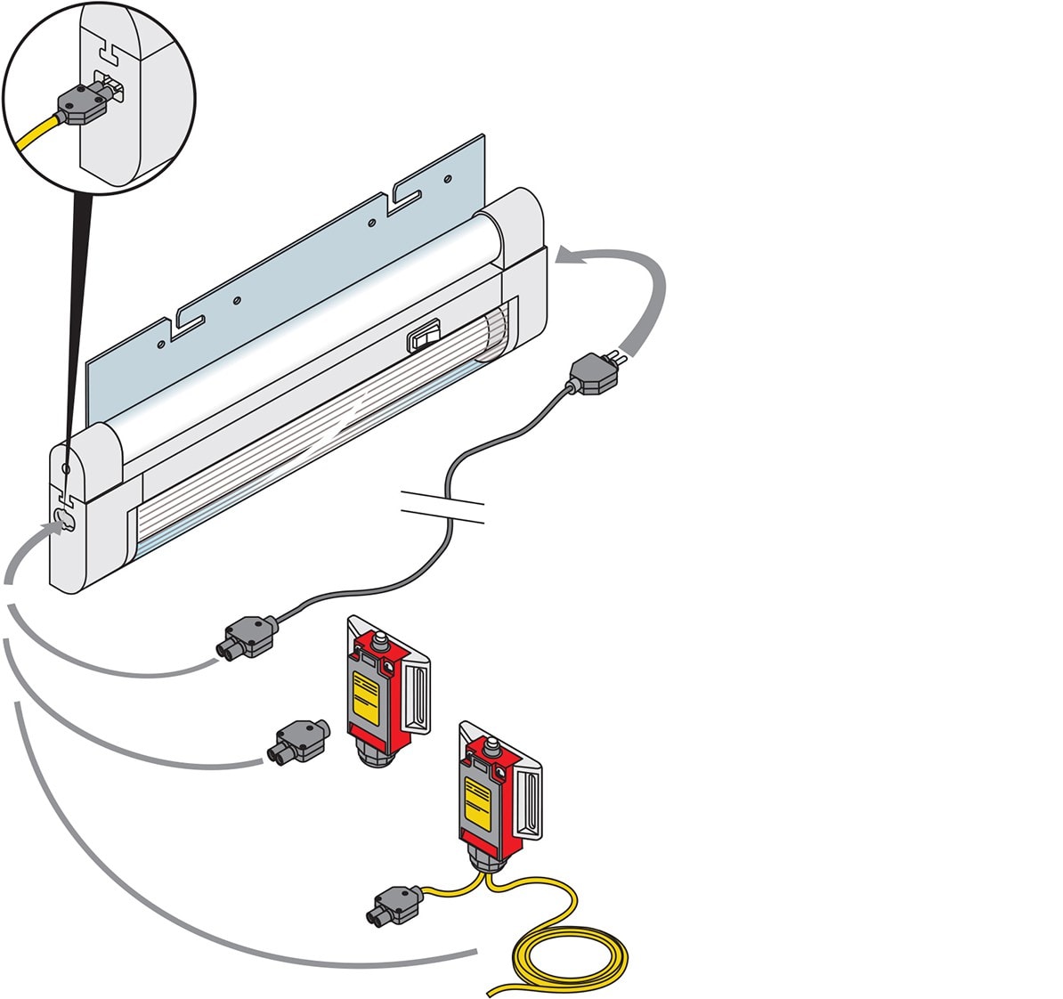 ABB SPA - ABBEV1042 SISTEMA FINECORSA+ACCESSORI