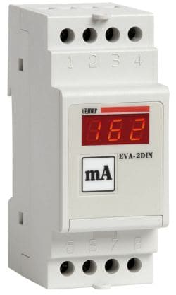 VEMER SPA - VEMVM198900 EVA-2DIN AMPER. 1ACA 115/230VAC