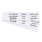 GRAFOPLAST SRL - GRAEVO1567WMC TARGH. PVC BIANCO X PORTATARGH.67X15 396