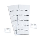 GRAFOPLAST SRL - GRAEVO404W T. PULSANTI PVC BIANCO 40X30 D=22,5 440P