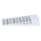 GRAFOPLAST SRL - GRAEVOCT15WN TESSERA CAVI FLAT PVC BIANCO 15X4MM 3240