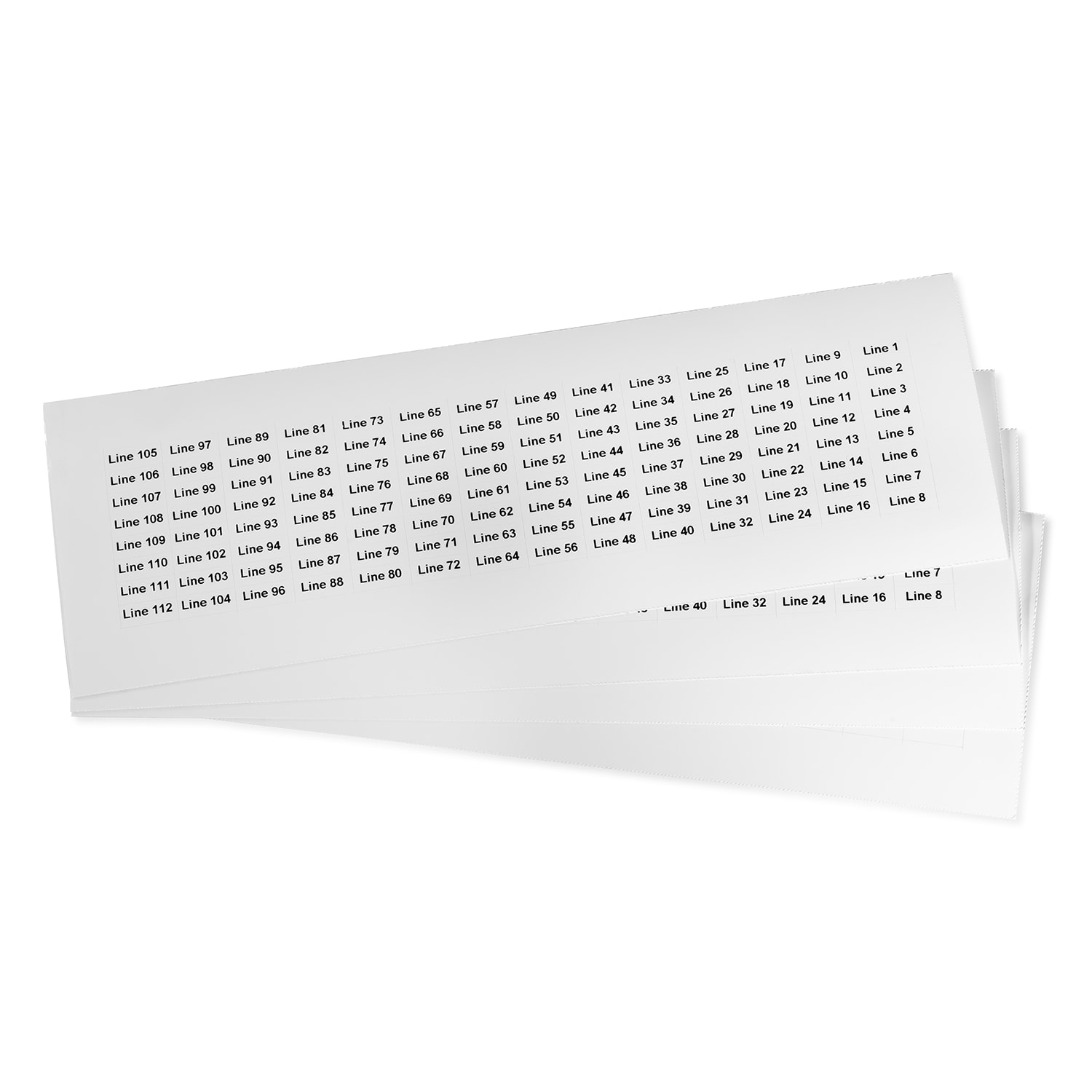 GRAFOPLAST SRL - GRAEVOFX0615W ETICHETTA ADES VINYL BIANCO 15X6MM 2240P