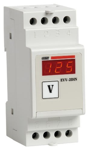 VEMER SPA - VEMVM245800 EVV-2DIN VOLT. 1VCC 115/230VAC