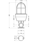 SIRENA - SIR96053 EX 080 RA H RED V24AC
