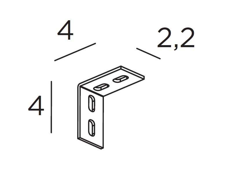 EXENIA SRL - EXE7089019 STAFFA PER M.PARETE